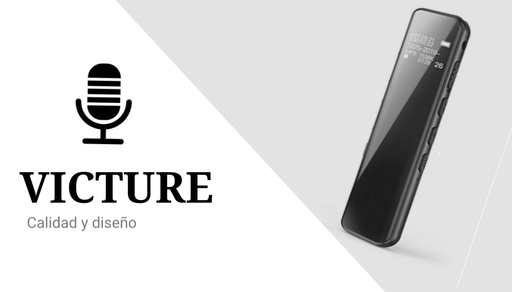 grabadora de voz marca victure